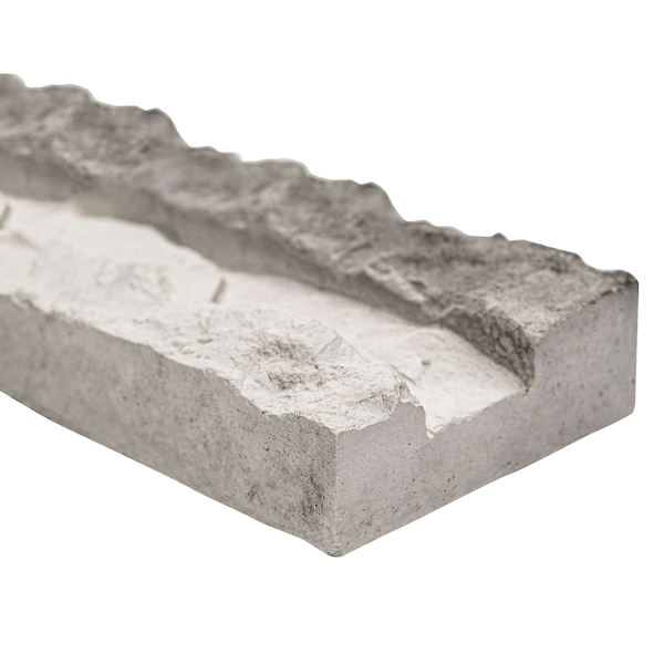 Msi Danbury White Pattern Varying Length Natural Concrete Wall Tile - ZOR-PNL-0169