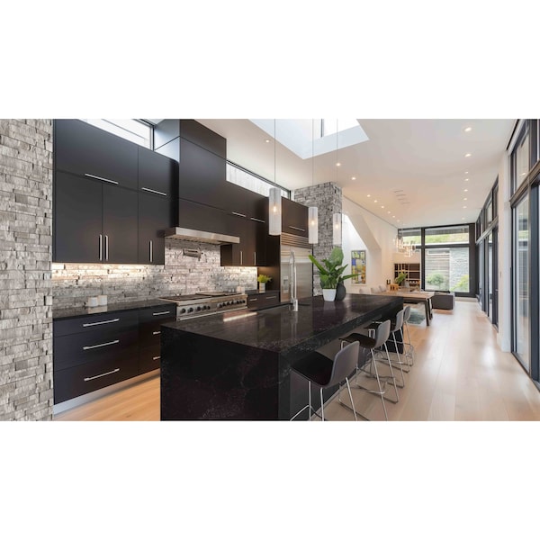 Msi Danbury White Pattern Varying Length Natural Concrete Wall Tile - ZOR-PNL-0169