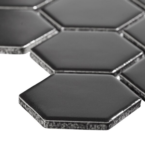 Andova Tiles SAMPLE-2 in. x 2 in. Straight Edge Porcelain Honeycomb Wall & Floor Tile - SAM-ANDSTY844