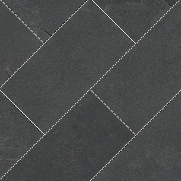 Msi Montauk Black SAMPLE Gauged Slate Floor And Wall Tile - ZOR-NS-0085-SAM