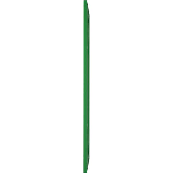 Ekena Millwork True Fit PVC Bungalow Fixed Mount Shutters, Viridian Green, 12W x 69H, PR - TFP001BG12X069HG