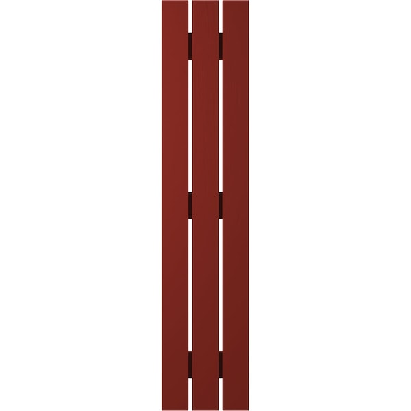 Ekena Millwork Americraft 3-Board (3 Batten) Exterior Real Wood Spaced Board-n-Batten Shutters, ARW401SB311X48MRH, PR - ARW401SB311X48MRH