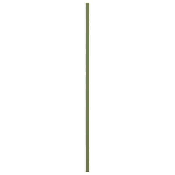 Ekena Millwork True Fit PVC Shaker Fixed Mount Shutters, Moss Green, 15W x 54H, PR - TFP001SK15X054MG