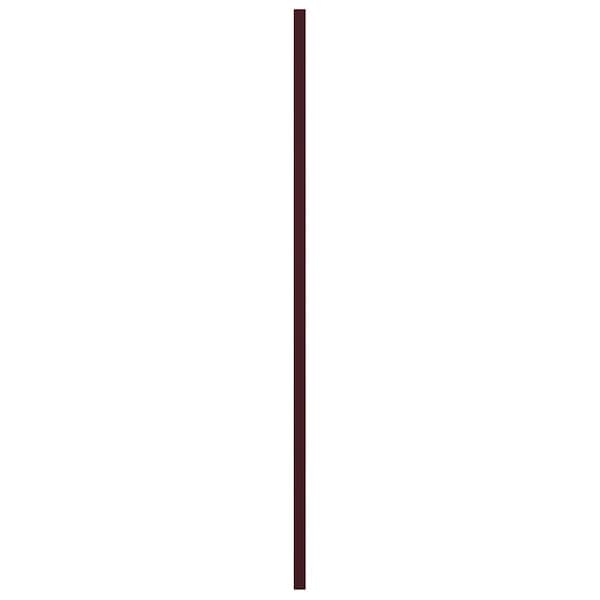 Ekena Millwork True Fit PVC Shaker Fixed Mount Shutters, Wine Red, 12W x 49H, PR - TFP001SK12X049WR