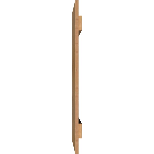 Ekena Millwork Spaced Board-n-Batten Shutters, Rough Sawn Western Red Cedar, 34 3/4W x 35H, PR - RBS06S35X035RWR