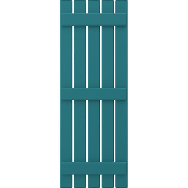 Ekena Millwork Americraft 5-Board (3 Batten) Exterior Real Wood Spaced Board-n-Batten Shutters, ARW401SB519X79ANH, PR - ARW401SB519X79ANH