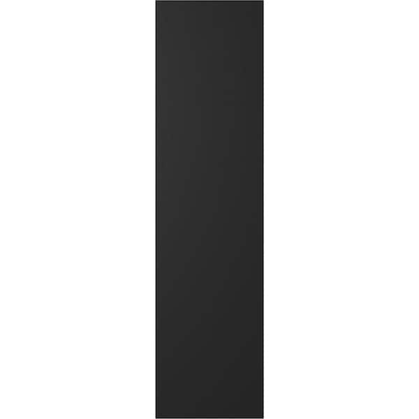 Ekena Millwork Americraft 4-Board Exterior Wood Joined Board-n-Batten Shutters w/ End Batten, ARW103BB414X44BLH, PR - ARW103BB414X44BLH