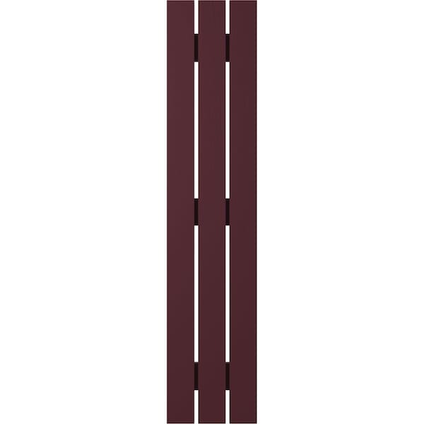 Ekena Millwork Americraft 3-Board (3 Batten) Exterior Real Wood Spaced Board-n-Batten Shutters, ARW401SB311X34WRH, PR - ARW401SB311X34WRH