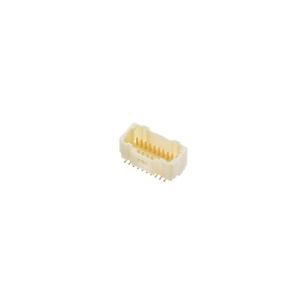 Conector de placa Molex, 20 contactos, 2 filas, macho, recto, paso de 0.039 pulgadas, terminal de montaje superficial - 5011902054