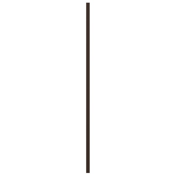 Ekena Millwork True Fit PVC San Antonio Mission Style Fixed Mount Shutters, Raisin Brown, 18W x 30H, PR - TFP001ST18X030TB