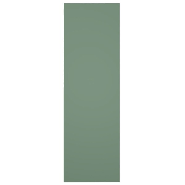Ekena Millwork True Fit PVC Shaker Fixed Mount Shutters, Track Green, 18W x 55H, PR - TFP001SK18X055TG
