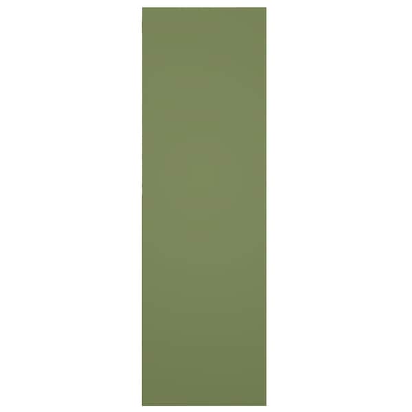 Ekena Millwork True Fit PVC Shaker Fixed Mount Shutters, Moss Green, 18W x 30H, PR - TFP001SK18X030MG