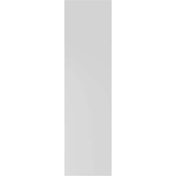 Ekena Millwork True Fit PVC Three Board Joined Board-n-Batten Shutters w/Z-Bar, White , 16 1/8W x 37H, PR - TFP102BBF16X037WH