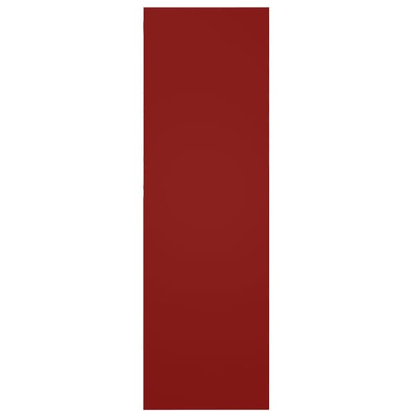 Ekena Millwork True Fit PVC Center Circle Arts & Crafts Fixed Mount Shutters, Fire Red, 12W x 41H, PR - TFP001AC12X041BR