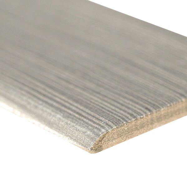 Msi Focus Graphite 3 In. X 18 In. Porcelain Bullnose Tile Trim In Graphite, 30PK - ZOR-PT-TR-0124