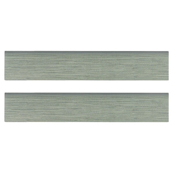 Msi Focus Graphite 3 In. X 18 In. Porcelain Bullnose Tile Trim In Graphite, 30PK - ZOR-PT-TR-0124