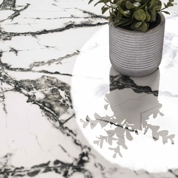Msi Glacial Veil Sample Polished Porcelain Floor And Wall Tile - ZOR-PT-0799-SAM