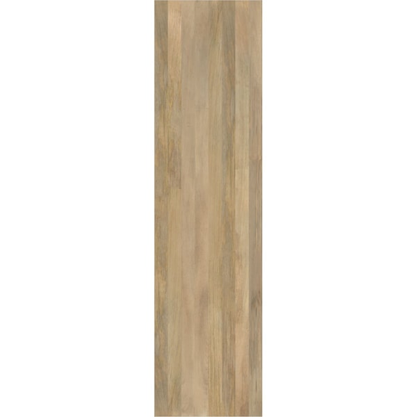 Ekena Millwork Americraft 4-Board Exterior Wood Joined Board-n-Batten Shutters w/ End Batten, ARW103BB414X83UNH, PR - ARW103BB414X83UNH