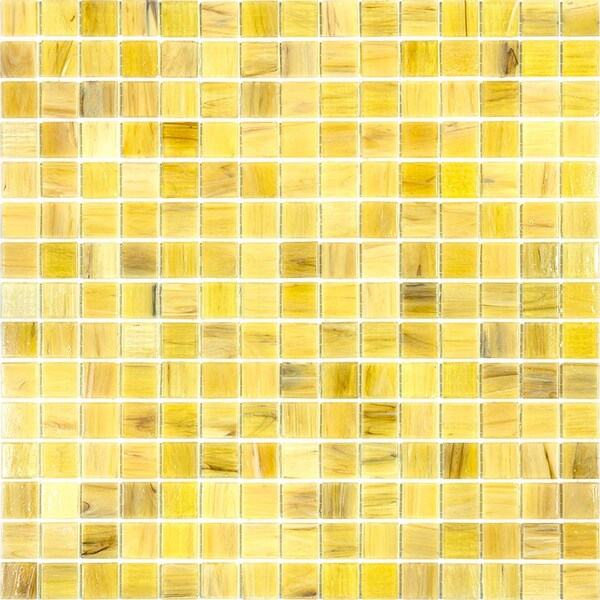 Apollo Tile Celestial 12 in. x 12 in. Glossy Cream Beige Glass Mosaic Wall and Floor Tile 20 sqft/case, 20PK - APLST88BG309A