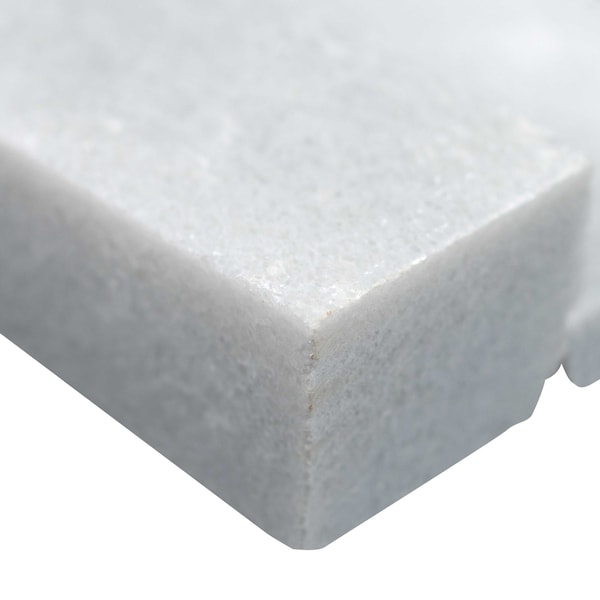 Msi Cosmic Gray 3D Wave Ledger Panel "6 X 24" Honed Marble Wall Tile, 4PK - ZOR-PNL-0029