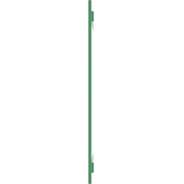 Ekena Millwork True Fit PVC, Three Board Joined Board-n-Batten Shutters, Lilly Pads, 16 1/8W x 34H, PR - TFP101BBF16X034LP