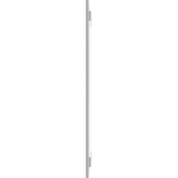 Ekena Millwork True Fit PVC Two Board Joined Board-n-Batten Shutters, Hailstorm Gray, 10 3/4W x 49H, PR - TFP101BBF11X049ST