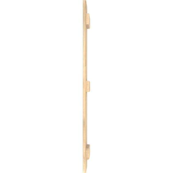 Ekena Millwork Americraft 2-Board (3 Batten) Exterior Real Wood Spaced Board-n-Batten Shutters, ARW401SB207X79UNH, PR - ARW401SB207X79UNH