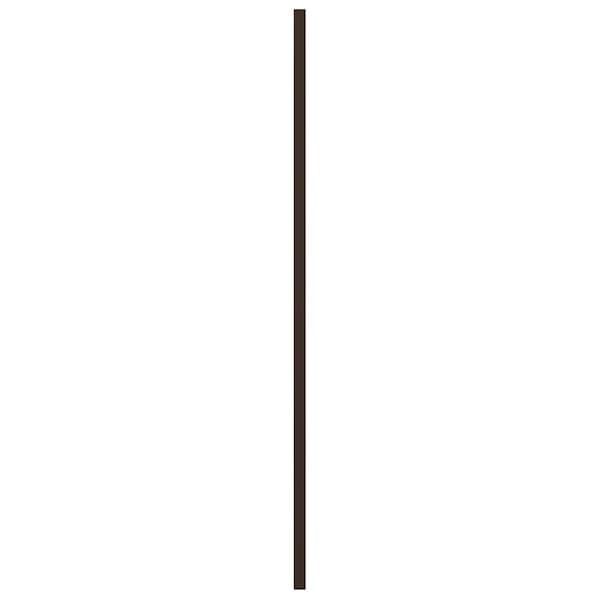 Ekena Millwork True Fit PVC Bungalow Fixed Mount Shutters, Raisin Brown, 15W x 42H, PR - TFP001BG15X042TB
