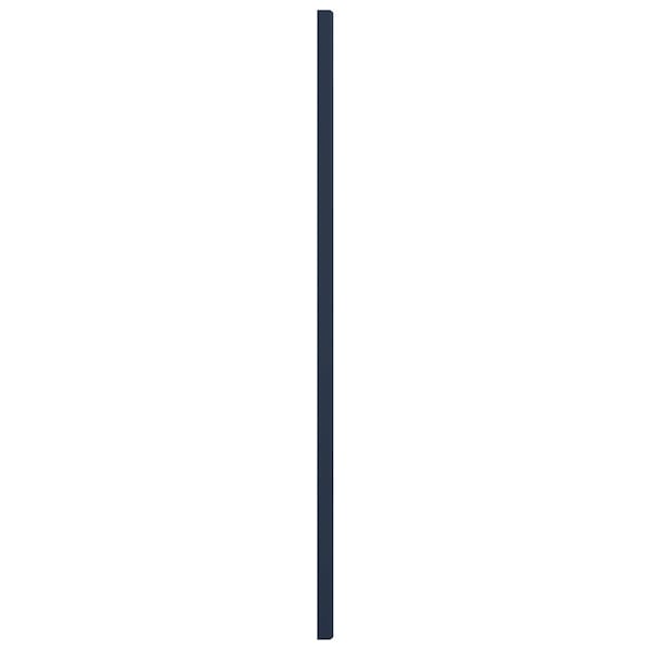 Ekena Millwork True Fit PVC, Three Board Framed Board-n-Batten Shutters, Starless Night Blue, 16 1/8W x 68H, PR - TFP101BF16X068OB