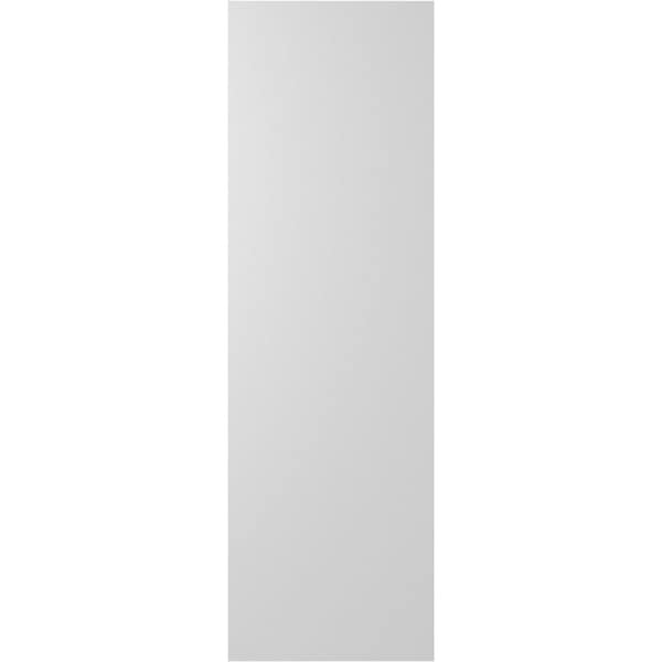 Ekena Millwork True Fit PVC Two Panel Chevron Modern Style Fixed Mount Shutters, Lilly Pads, 18W x 30H, PR - TFP101CV18X030LP