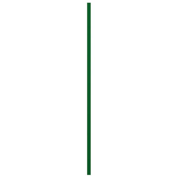 Ekena Millwork True Fit PVC Single Panel Herringbone Modern Style Fixed Mount Shutters, Viridian Green, 15"W x 53"H - TFP001HB15X053HG