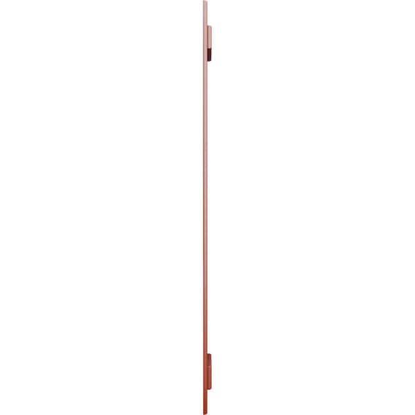 Ekena Millwork True Fit PVC Two Board Spaced Board-n-Batten Shutters, Pepper Red, 11 1/4W x 61H, PR - TFP101SBF11X061MR