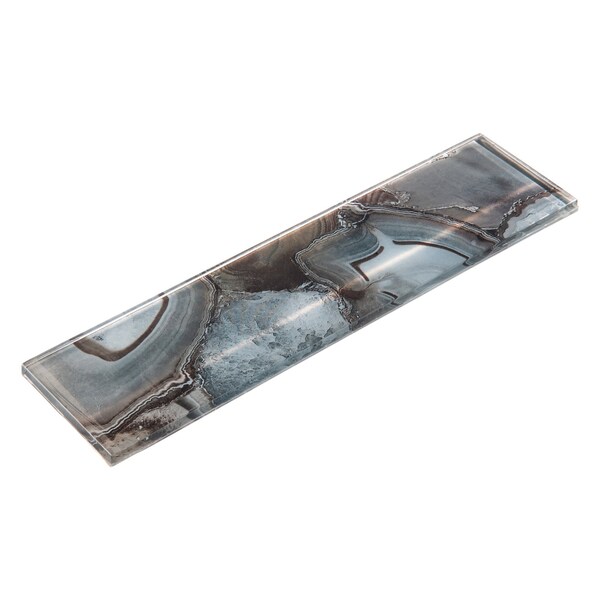 Andova Tiles Myst 3 in. x 12 in. Glass Marble Look Subway Wall Tile - SAM-ANDMYS247
