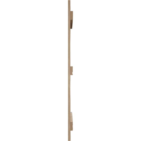Ekena Millwork Rustic Two Board Joined Board-n-Batten Riverwood Faux Wood Shutters, 11W x 68H, PR - SHUBJS11X68RWPR
