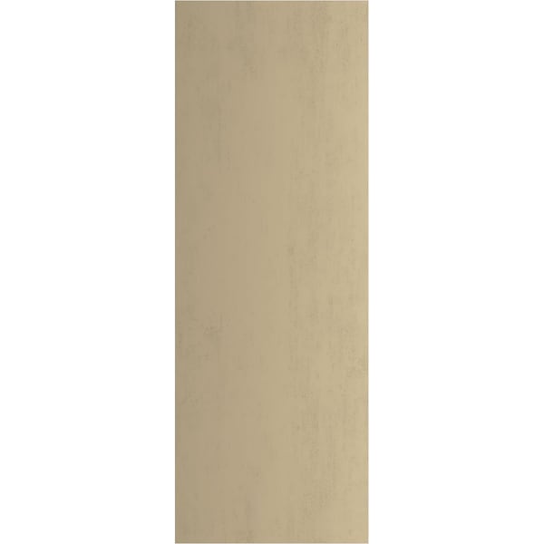 Ekena Millwork Rustic Three Board Joined Board-n-Batten Riverwood Faux Wood Shutters w/End Batten, 16 1/2"W x 68"H - SHUBJE16X68RWPR