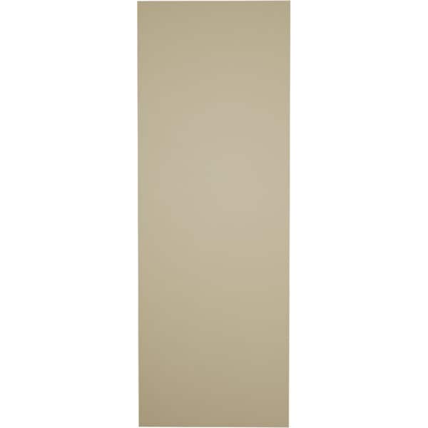 Ekena Millwork Rustic Three Board Joined Board-n-Batten Rough Sawn Faux Wood Shutters w/End Batten, 16 1/2"W x 52"H - SHUBJE16X52RSPR