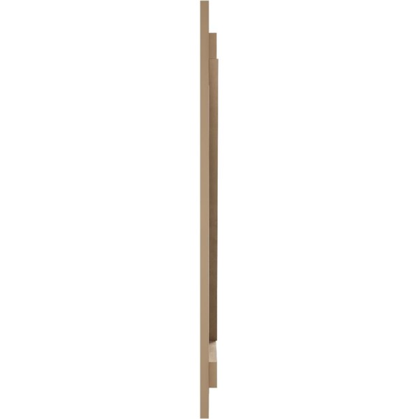 Ekena Millwork Rustic Two Board Joined Board-n-Batten Rough Cedar Faux Wood Shutters w/Z-Board, 11W x 28H, PR - SHUBJZ11X28RCPR