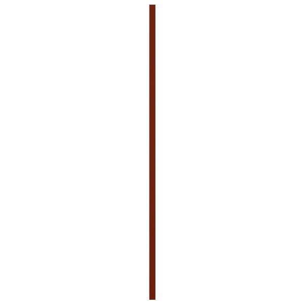 Ekena Millwork True Fit PVC San Miguel Mission Style Fixed Mount Shutters, Pepper Red, 12W x 58H, PR - TFP001SM12X058MR