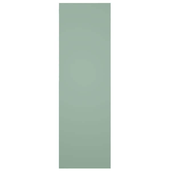 Ekena Millwork True Fit PVC San Carlos Mission Style Fixed Mount Shutters, Seaglass, 12W x 33H, PR - TFP001SC12X033SG