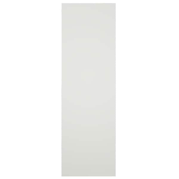 Ekena Millwork True Fit PVC Two Equal Flat Panel Shutters, Unfinished, 18W x 35H, PR - TFP101FPF18X035UN