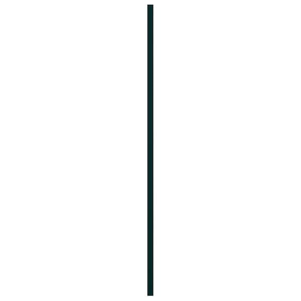 Ekena Millwork True Fit PVC San Carlos Mission Style Fixed Mount Shutters, Thermal Green, 12W x 67H, PR - TFP001SC12X067FG