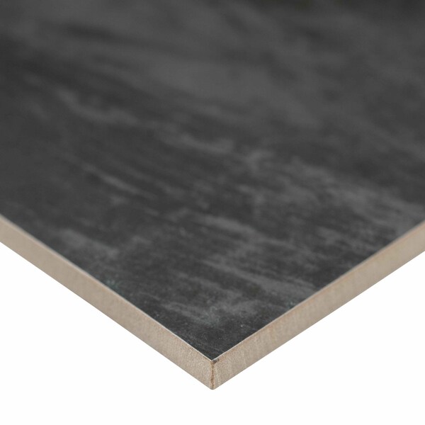 Msi Durban Anthracite 24 in X 48 in Polished Porcelain Field Tile, 2PK - ZOR-PT-0697