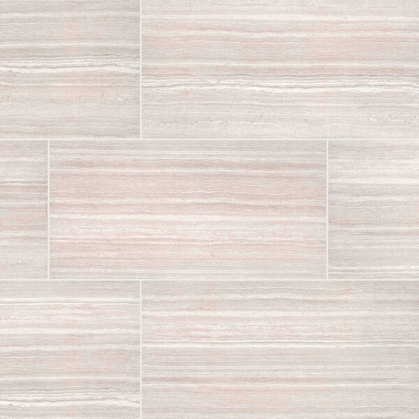 Msi Charisma White 12 In. X 24 In. Matte Ceramic Floor And Wall Tile, 8PK - ZOR-PT-0278