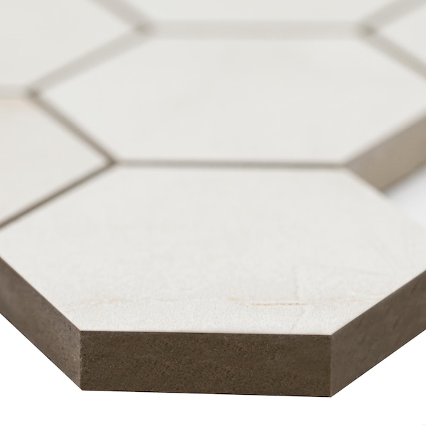 Msi Brighton Gold 12" X 12" Hexagon Matte Porcelain Mosaic Tile, PK8 - ZOR-MD-0603