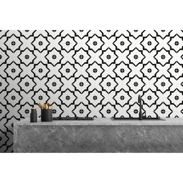 Msi Gia 8 in. x 8 in. Matte Porcelain Floor and Wall Tile, 12PK - ZOR-PT-0699
