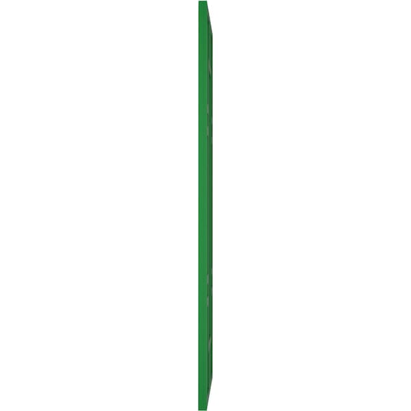 Ekena Millwork True Fit PVC Hastings Fixed Mount Shutters, Viridian Green, 15W x 40H, PR - TFP001HS15X040HG