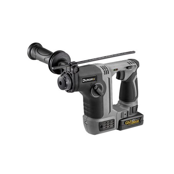 Durofix G12 Series Brushless Compact Rotary Hammer Drill. 1.3J Impact Energy w/ 4.0 Battery - RY1204-PG