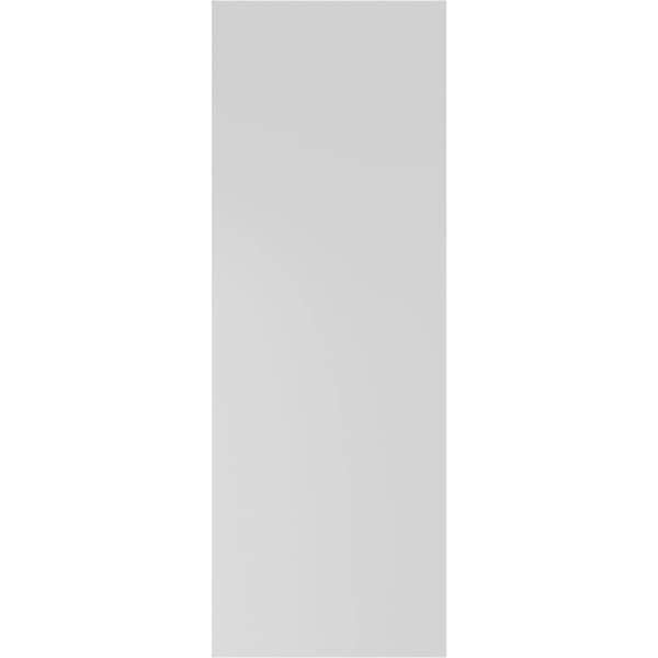Ekena Millwork True Fit PVC, Four Board Joined Board-n-Batten Shutters w/Z-Bar, Track Green , 21 1/2W x 58H, PR - TFP102BBF21X058TG