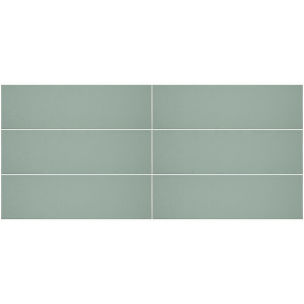 Daltile Stencil 4in x 12in Glazed Porcelain Wall & Floor Tile 8.72 SQFT Per Carton, 30PK - SC37RCT412MT