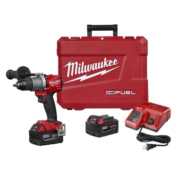 Milwaukee Tool M18 Fuel 18V Cordless Hammer Drill Kit - ML2804-22